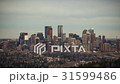 Time lapse day to night of city downtown buildings 31599486