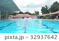 Blue wave in the pool 32937642