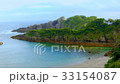Time-lapse photography of Tokyo Island-type Nejima and beach and beach 33154087
