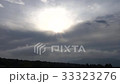 早晨的太陽和雲流 33323276