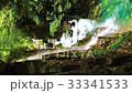 垂直動畫/透明水瀑布和山間溪流/ Chichikyo / Impossible瀑布 33341533