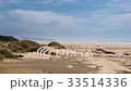 Time lapse of sandy Oregon beach on a sunny day 33514336
