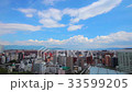 Across Fukuoka rooftop landscape timelapse 33599205