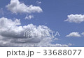  Blue sky and clouds 33688077