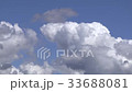  Blue sky and clouds 33688081