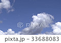  Blue sky and clouds 33688083