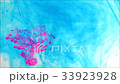 紅色墨水滴入藍色的水 33923928