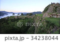 The sea of clouds of Takeda castle ruins 4 cut 34238044