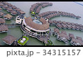 Aerial view: Overwater cottage, turn 4 34315157