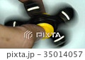 Spinner rotation on fingers at high speed. 35014057