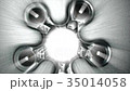 Circles of light Background,This is Spinner spin 35014058