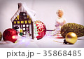 New Year's still-life with the figure of a house 35868485