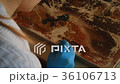 Artist, Working in the Studio, Restores the Icon 36106713