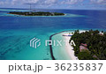 v04416 Aerial flying drone view of Maldives white 36235837