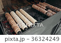 Street Food at Prague Market. Process of Making 36324249