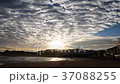 早朝の浦富海水浴場　鳥取 37088255