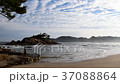 浦富海岸　早朝の向島 37088864