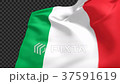 意大利國旗背景透明循環視頻素材（帶alpha通道） 37591619