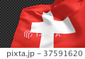 瑞士國旗背景透明循環視頻素材（帶alpha通道） 37591620