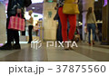 Concept shopping people crowds at mall on eve of 37875560