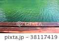 wooden seats near river for see water views  38117419