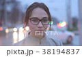 Portrait shot of attractive young woman  38194837