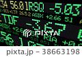 Stock market ticker digital data 38663198