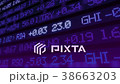 Stock market ticker digital data 38663203