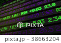 Stock market ticker digital data 38663204