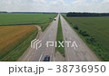 Road along which the trucks are traveling 38736950