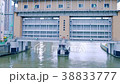 龜島河水門東京中央區龜島河3月景觀 38833777