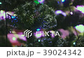 Christmas fairy-lights on garland 39024342