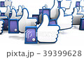 3d animation of many likes falling  39399628