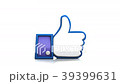 3d animation of like symbol fall  39399631