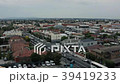 High angle time-lapse of busy suburban road 39419233