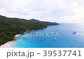 Aerial Panorama Of Anse Lazio Beach,Seychelles 39537741