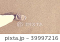 Slow motion of sandy beach walking with shoes 39997216
