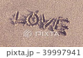 LOVE letters on the beach 39997941