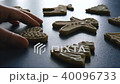 Female hand is stealing tasty cookie from the table, closeup FullHD color graded 40096733