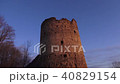 Historical and old stone fortress in winter. Koporskaya fortress 40829154