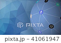 Blockchain cryptocurrency polygon globe 41061947