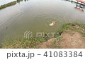 The fish eat the bait of the fisherman in the big  41083384
