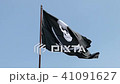 Pirate flag waving in slow motion 41091627