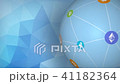 Blockchain cryptocurrency polygonal concept 41182364