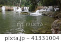 Sightseeing waterfall in the forest, north of Thai 41331004