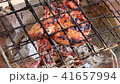 Grilled pork on the grill 41657994