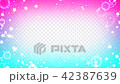 動画素材：　キラキラ　パーティクル　ほわほわ　エフェクト　スター　CG 　ループ　アルファチャンネル 42387639