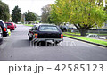 Shot of a hearse for funeral service 42585123