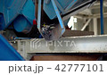 Processing of plastic. Factory of plastic windows 42777101