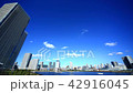 Time lapse city landscape Toyosu 42916045